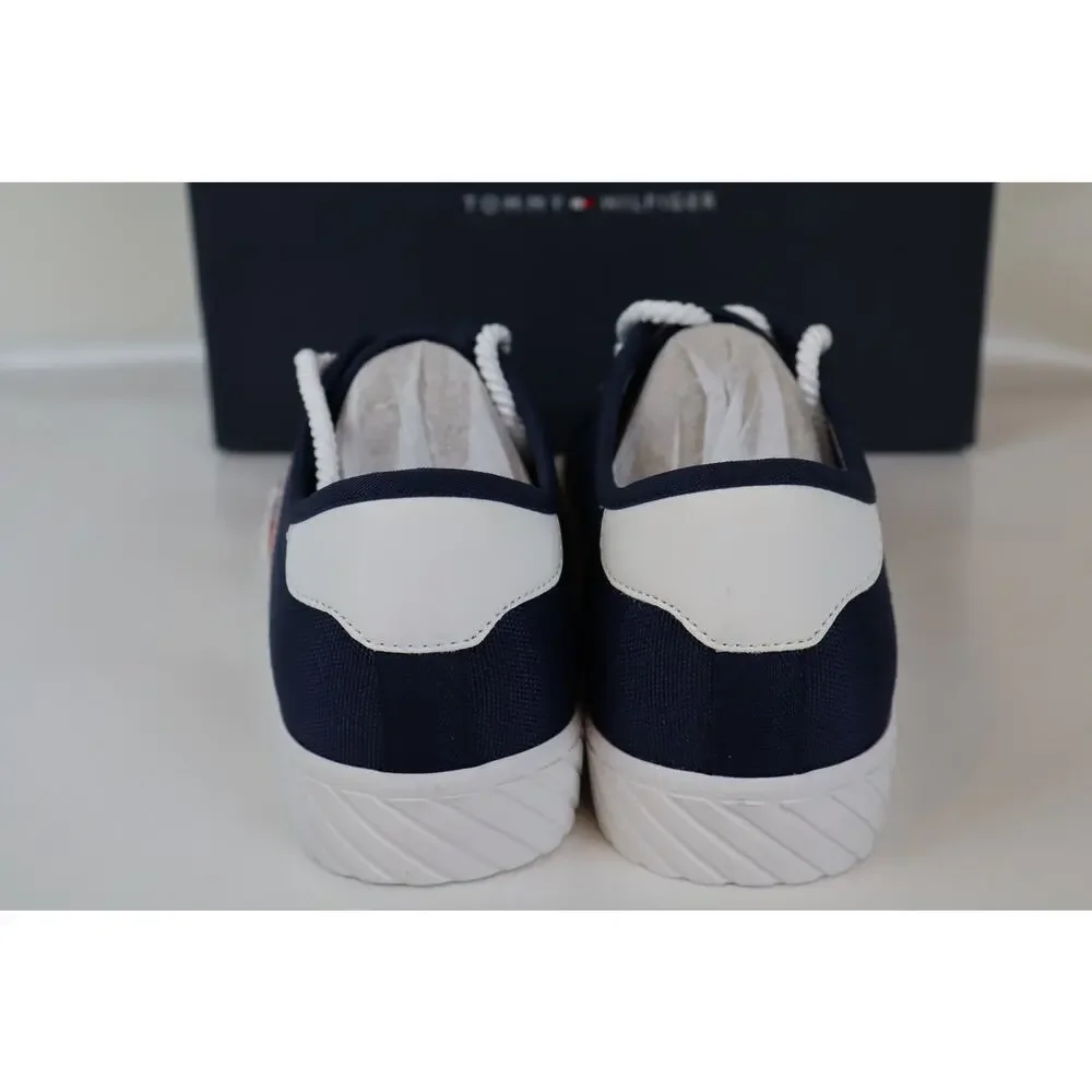 NEW Tommy Hilfiger Hartliy Sneakers Women's Navy Blue Low Top Lace Up Size 9.5M